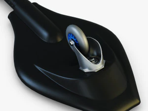 razor ripstik classic blue v 1 mid poly 3D Model