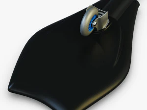 razor ripstik classic blue v 1 mid poly 3D Model