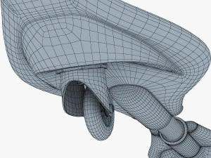 razor ripstik classic blue v 1 mid poly 3D Model