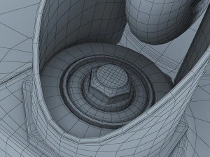 razor ripstik classic blue v 1 mid poly 3D Model