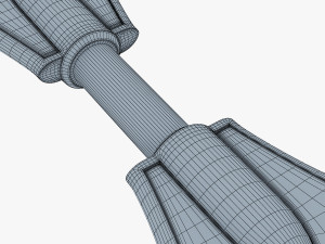 razor ripstik classic blue v 1 mid poly 3D Model