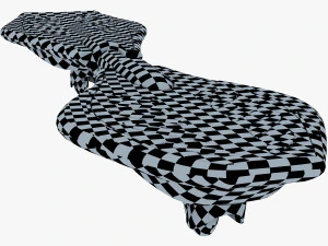 razor ripstik classic blue v 1 mid poly 3D Model