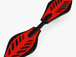 razor ripstik classic red v 1 mid poly 3Dモデル