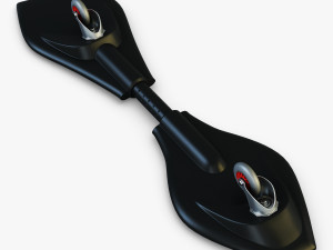 razor ripstik classic red v 1 mid poly 3Dモデル
