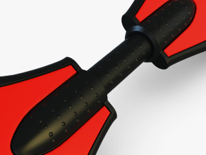 razor ripstik classic red v 1 mid poly 3Dモデル