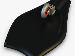 razor ripstik classic red v 1 mid poly 3Dモデル