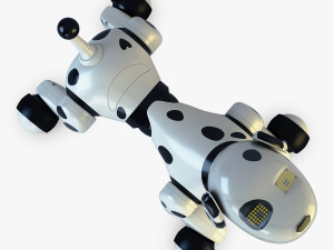 zoomer robot dog dalmatian 3D मॉडल