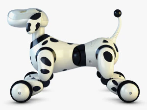 zoomer robot dog dalmatian 3D Model