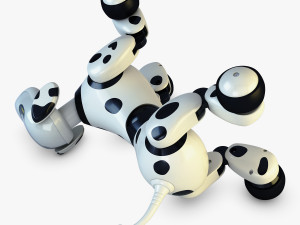 zoomer robot dog dalmatian 3D मॉडल