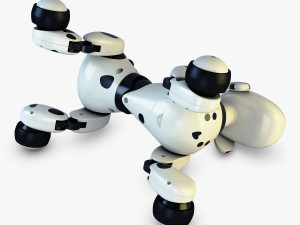 zoomer robot dog dalmatian 3D मॉडल