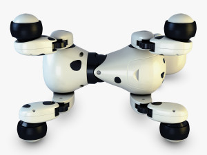 zoomer robot dog dalmatian 3D मॉडल