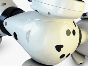 zoomer robot dog dalmatian 3D मॉडल