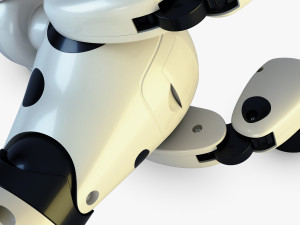 zoomer robot dog dalmatian 3D मॉडल
