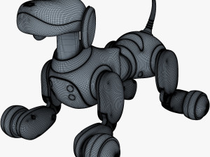 zoomer robot dog dalmatian 3D मॉडल