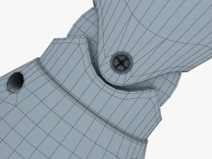 zoomer robot dog dalmatian 3D Model