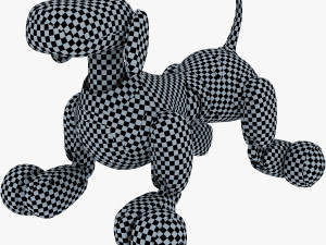 zoomer robot dog dalmatian 3D मॉडल