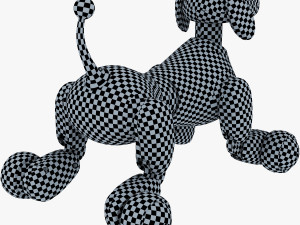 zoomer robot dog dalmatian 3D मॉडल
