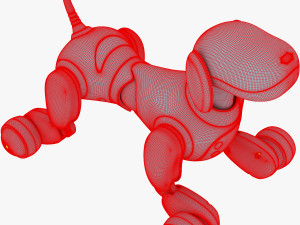 zoomer robot dog dalmatian 3D मॉडल