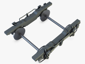 high speed train chassis v 1 3Dモデル