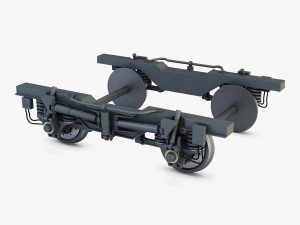 high speed train chassis v 1 3Dモデル