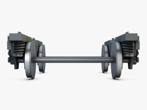high speed train chassis v 1 3Dモデル