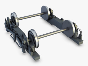 high speed train chassis v 1 3Dモデル