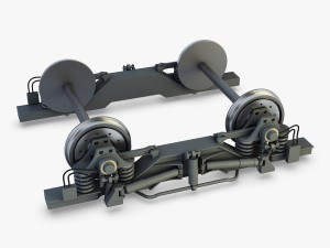 high speed train chassis v 1 3Dモデル