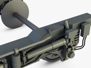high speed train chassis v 1 3Dモデル