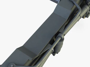 high speed train chassis v 1 3D Model