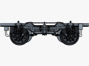 high speed train chassis v 1 3Dモデル