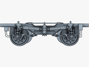 high speed train chassis v 1 3Dモデル