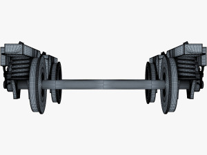 high speed train chassis v 1 3Dモデル