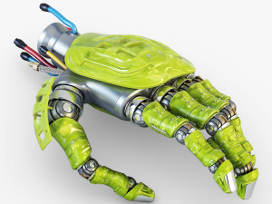 bio robotic hand v 2 3D Модель