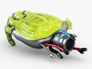 bio robotic hand v 2 3D Модель