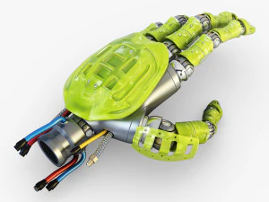 bio robotic hand v 2 3D Model