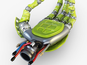 bio robotic hand v 2 3D Модель