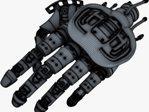bio robotic hand v 2 3D Модель