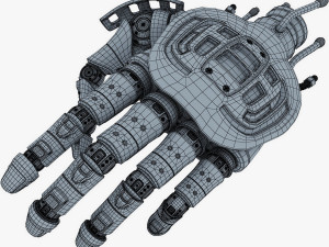bio robotic hand v 2 3D Модель