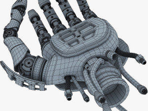 bio robotic hand v 2 3D Модель