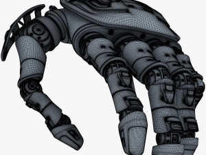 bio robotic hand v 2 3D Модель