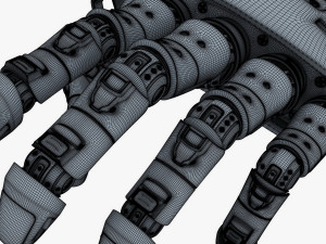 bio robotic hand v 2 3D Модель