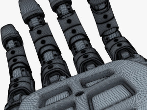 bio robotic hand v 2 3D Модель