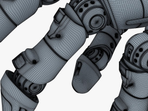 bio robotic hand v 2 3D Модель