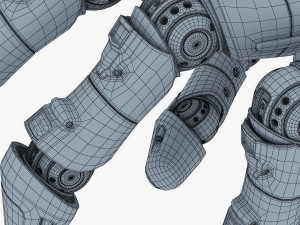 bio robotic hand v 2 3D Модель
