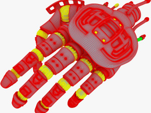 bio robotic hand v 2 3D Модель