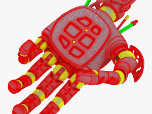bio robotic hand v 2 3D Модель