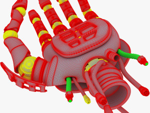 bio robotic hand v 2 3D Модель