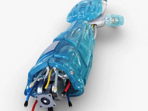 bio robotic hand v 1 3D Model