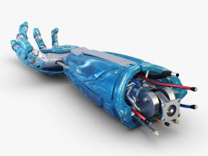bio robotic hand v 1 3D Model
