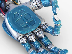 bio robotic hand v 1 3D Model